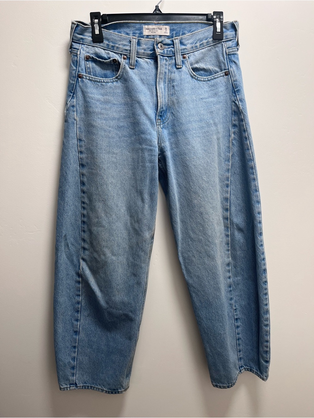 Abercrombie & Fitch The Barrel Jean Mid Rise Size W26 W26/2R